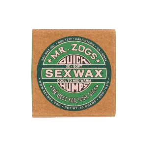Sex Wax Quick Humps Surfboard Wax - Cool / Mid Warm